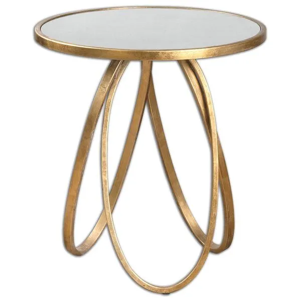 Product Image 1 for Uttermost Montrez Gold Accent Table from Uttermost