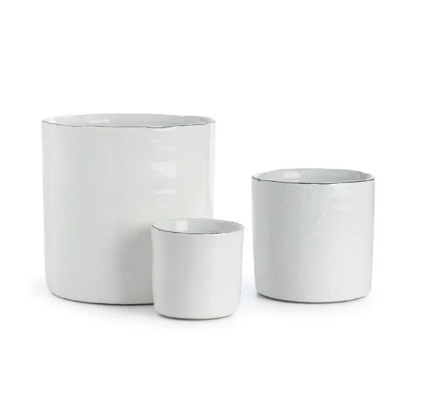 Product Image 1 for Filip Glazed Ceramic Cachepots from Napa Home And Garden