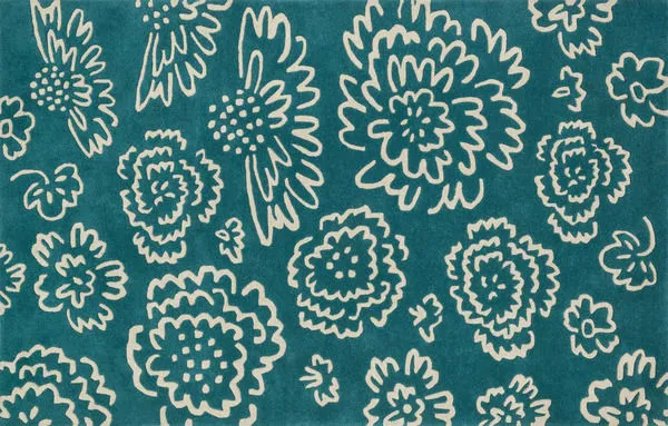 Product Image 1 for Nova Teal / Ivory Rug from Loloi