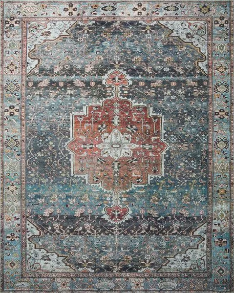 Product Image 1 for Margot Ocean / Brick Rug from Loloi