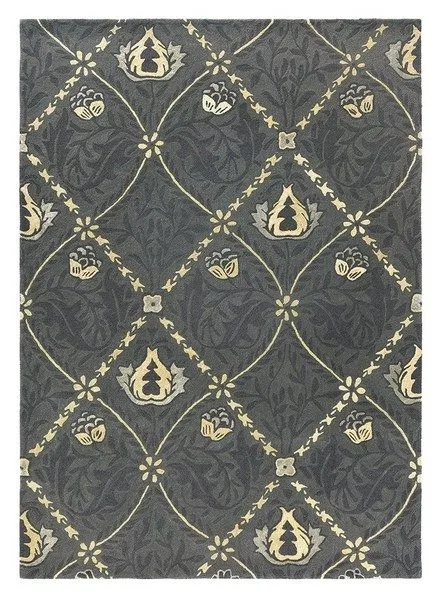 Product Image 1 for Trellis 6'7 X 9'2 Rug In Black Ink from Selamat Designs