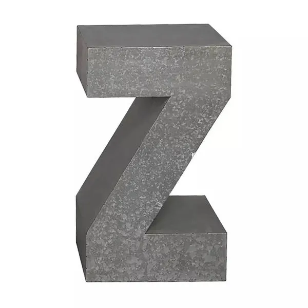 Product Image 1 for Tin 'Z' Garden Table from Elk Home