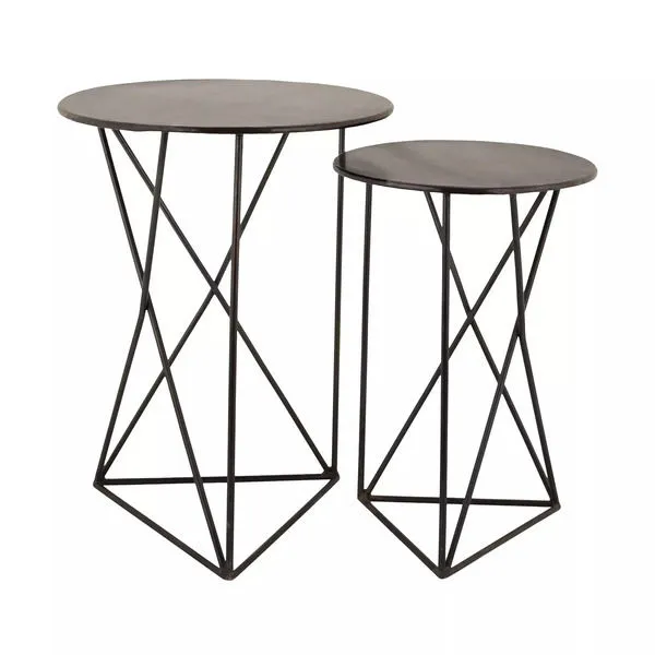Product Image 1 for Geometric Metal Accent Tables from Elk Home