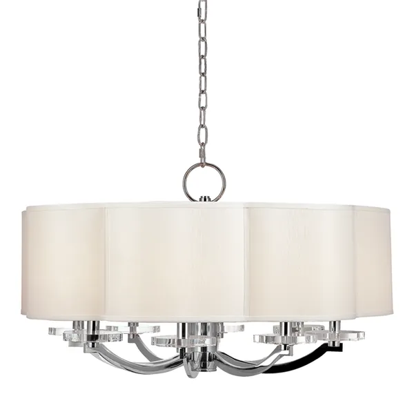 Product Image 1 for Garrison 8 Light Chandelier from Hudson Valley