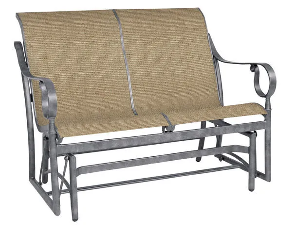 Product Image 1 for Ridgecrest Sling Love Seat Glider from Woodard