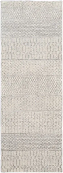 Product Image 1 for Monaco Cream / Silver Gray Rug from Surya