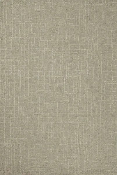 Ivory Polly Spa rug with a neutral-toned, striking gridded pattern in wool and jute pile