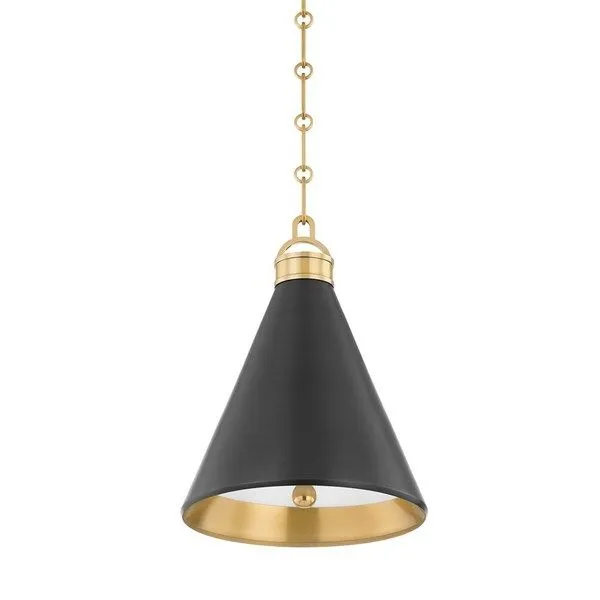 Product Image 1 for Osterley 1-Light Small Distressed Bronze Pendant from Hudson Valley