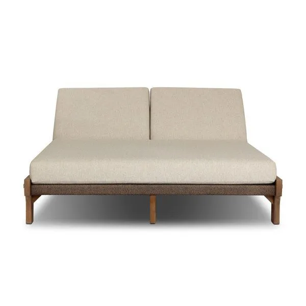 Product Image 1 for Moxie Beige Outdoor Double Chaise from Four Hands