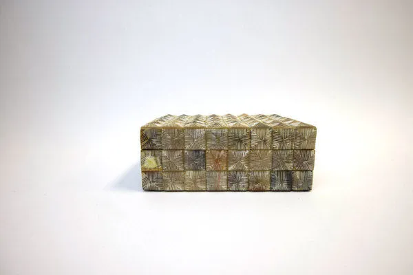 Product Image 1 for Cyrus Small Cubed Bone Box from A. Sanoma Inc