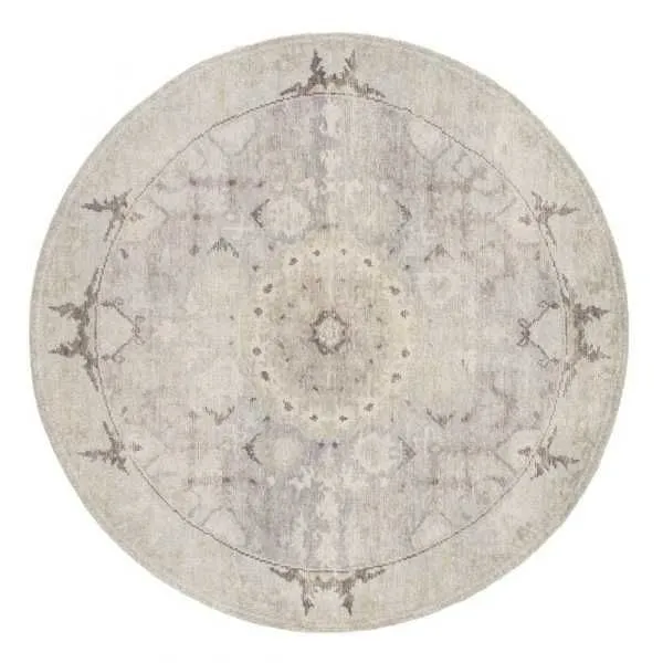 Product Image 1 for Modify Hand Knotted Medallion Gray/ Blue Rug from Jaipur 