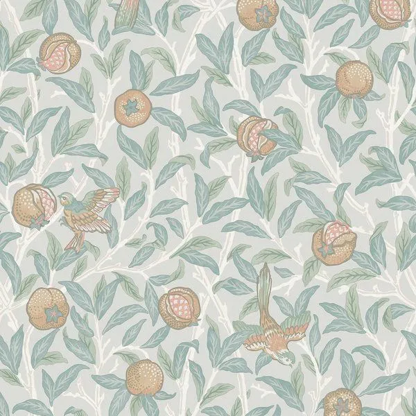Product Image 1 for William Morris Bird & Pomegranate Wallpaper from Graham & Brown