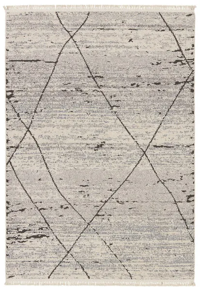 Product Image 1 for Imani Moroccan Trellis Gray/ White Rug - 8' x 10' from Jaipur