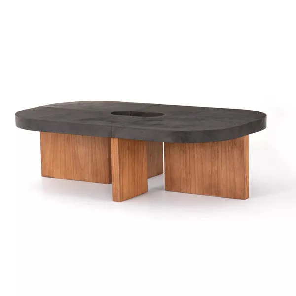 Product Image 1 for Arnell Coffee Table Grey Concrete from Four Hands