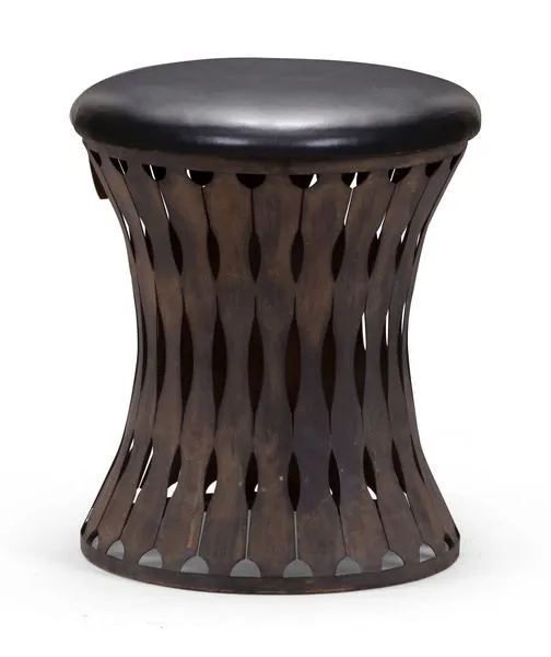 Product Image 1 for Thrash Stool Rusted Metal Frame & Black from Zuo