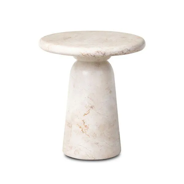 Product Image 1 for Cornelia Natural Veined Concrete Outdoor End Table from Four Hands