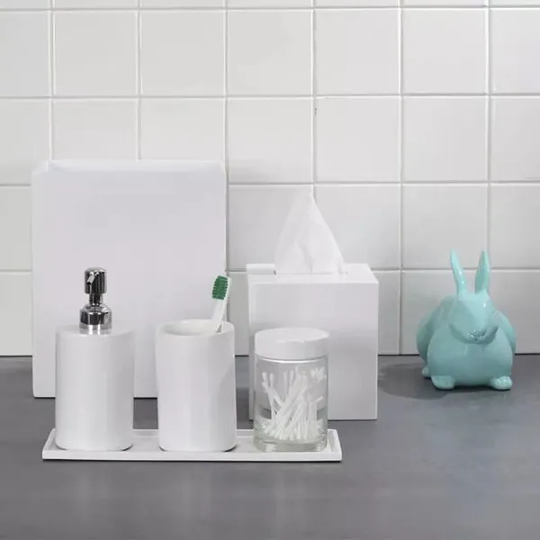 Product Image 1 for Dakota Lacquer Waste Basket Rectangular from Red Egg