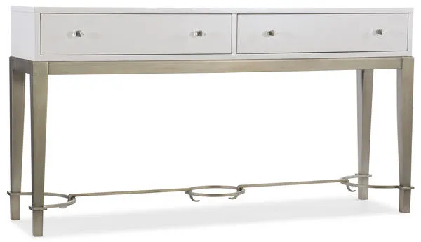 Product Image 1 for Melange Lady In White Console from Hooker Furniture