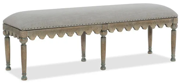 Product Image 2 for Boheme Madera Bed Bench from Hooker Furniture