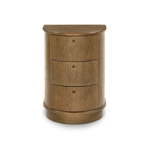 Product Image 1 for Zoe Warm Natural Oak Nightstand from Four Hands