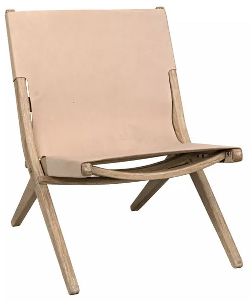 Product Image 4 for Caedo Chair, Distressed Mindi With Leather from Noir