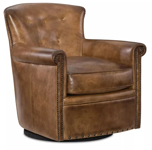 Product Image 3 for Jacob Swivel Club Chair from Hooker Furniture
