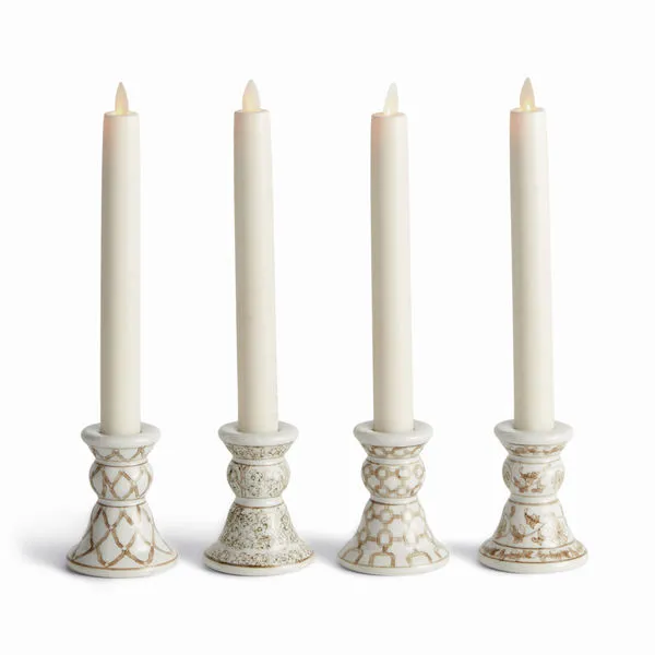 Product Image 1 for Province Taper Holders, Set Of 4 from Napa Home And Garden