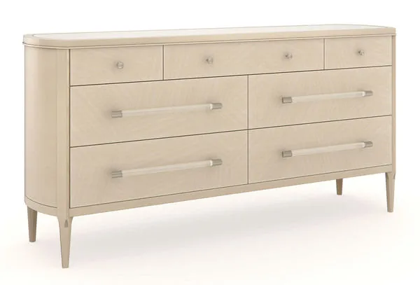 Product Image 1 for Tan Wood Modern Biggest Fan Dresser from Caracole