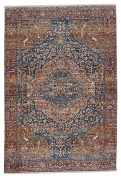 Product Image 1 for Vibe By Saphir Medallion Multicolor/ Blue Rug from Jaipur 