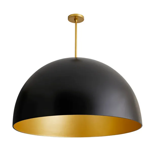 Product Image 2 for Pascal Black Fiberglass Pendant from Arteriors