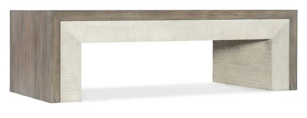 Product Image 1 for Serenity Skipper Oak Veneer Rectangle Cocktail Table from Hooker Furniture