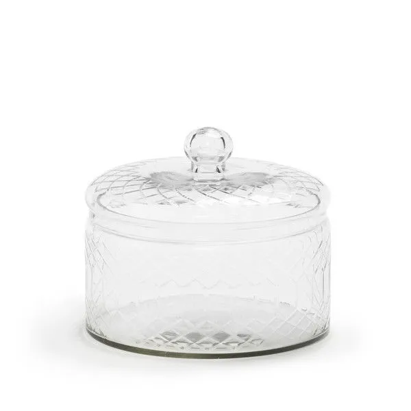 Product Image 3 for Carraway Etched Glass Canister from Park Hill Collection