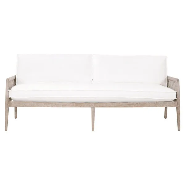 Product Image 1 for Leone 84" Peyton Pearl Oak Settee from Essentials for Living