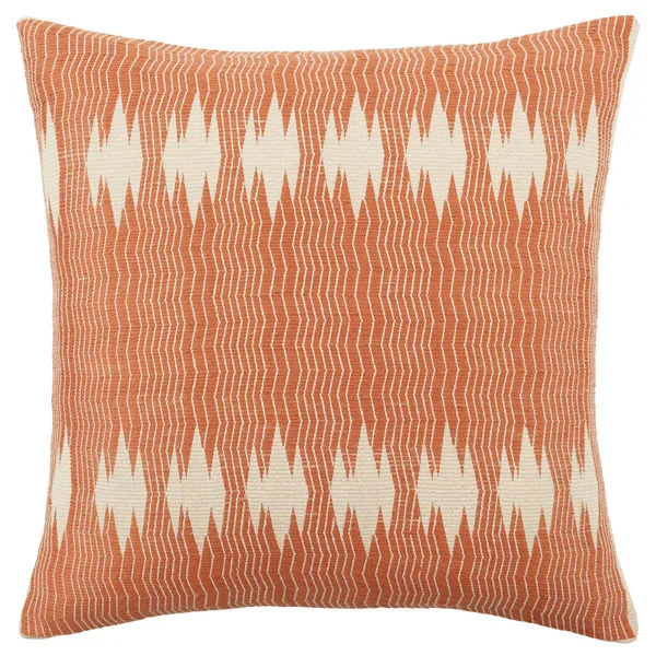 Product Image 2 for Shilloi Terracotta/ Ivory Tribal Pillow from Jaipur