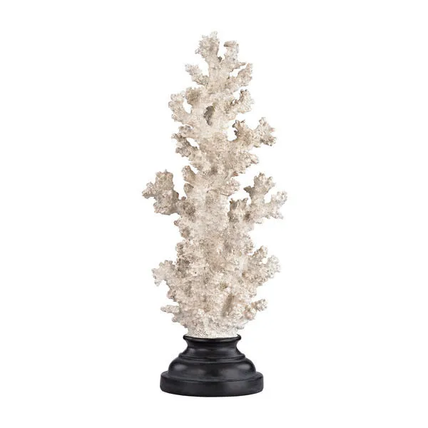 Product Image 1 for Aged White Coral On Stand   Tall from Elk Home