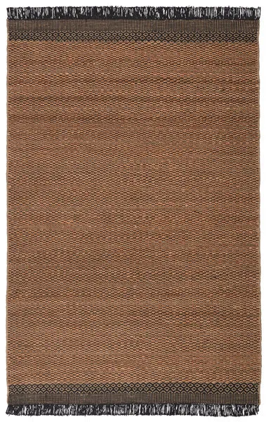 Product Image 2 for Saanvi Natural Border Tan / Black Area Rug from Jaipur 