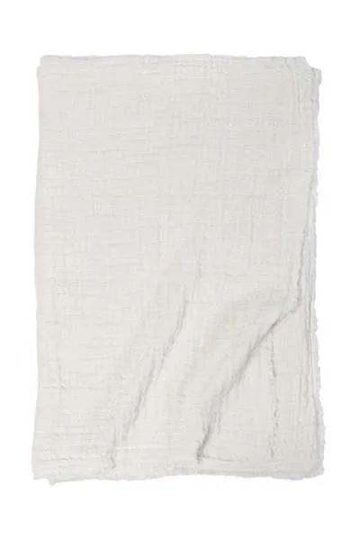 Product Image 1 for Hermosa Oversized Throw Blanket - Cream / Cream from Pom Pom at Home
