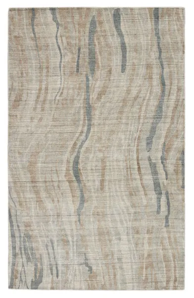 Product Image 3 for Barrington Handmade Abstract Light Gray/ Beige Rug from Jaipur 