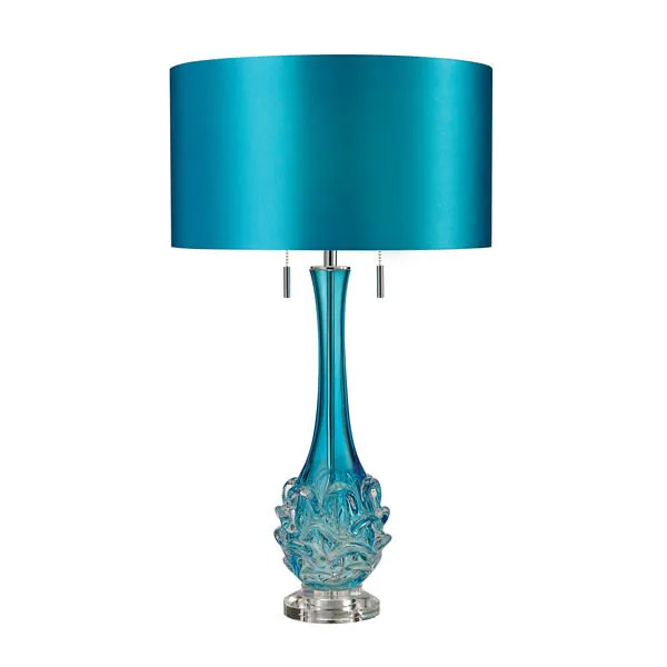 Product Image 1 for Vignola Free Blown Glass Table Lamp In Blue from Elk Home