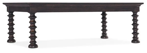 Product Image 1 for Big Sky Turned Leg Cocktail Table from Hooker Furniture