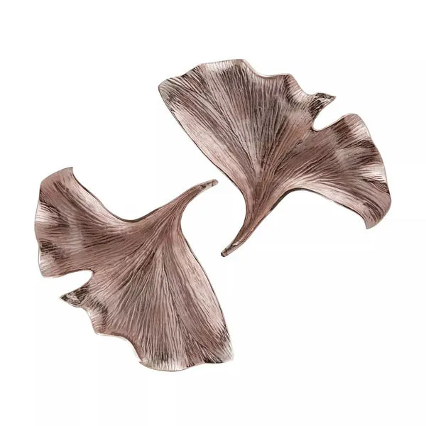 Product Image 1 for Giant Rose Gold Ginkgo Wall Leaf from Elk Home