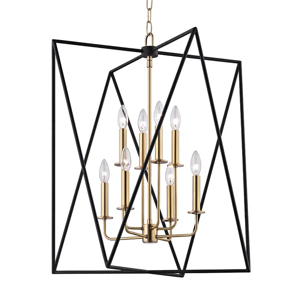 Product Image 1 for Laszlo 8 Light Pendant from Hudson Valley