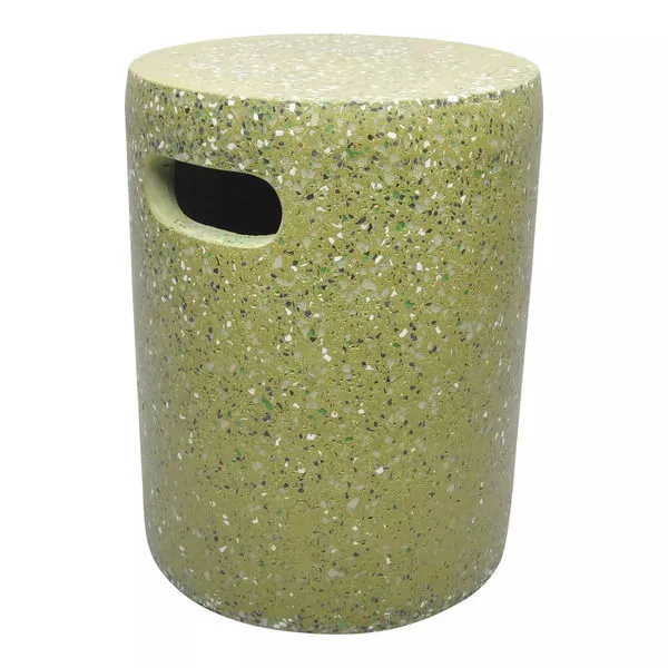 Product Image 1 for Pillar Cement Stool Green from Moe's