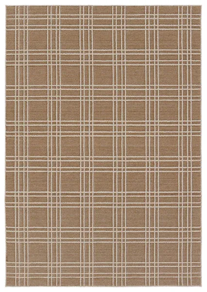 Product Image 1 for Barrett Indoor/Outdoor Striped Brown/Cream Rug from Jaipur