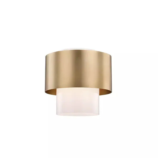 Product Image 1 for Corinth 1 Light Flush Mount from Hudson Valley