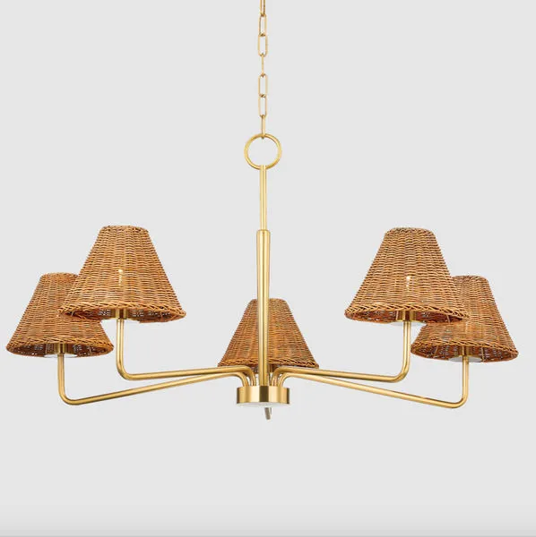Product Image 2 for Issa 6 Light Chandelier from Mitzi