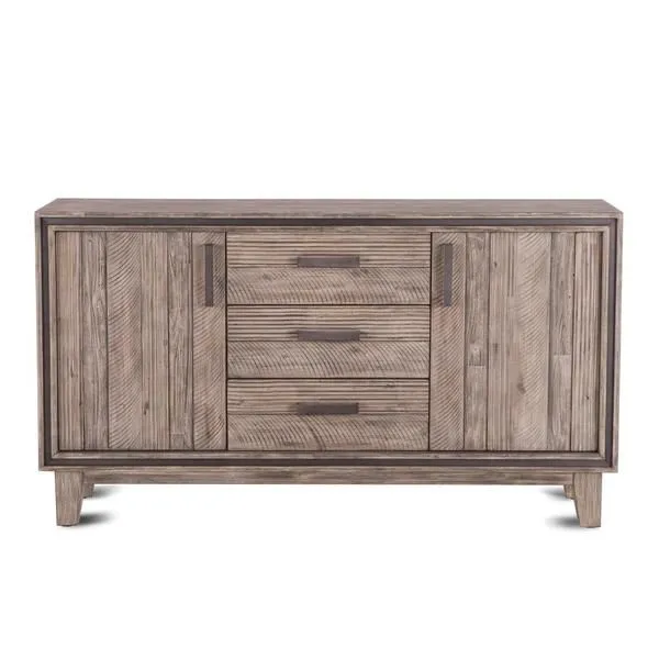 Product Image 1 for Beachwood Weathered Graywash Sideboard from World Interiors