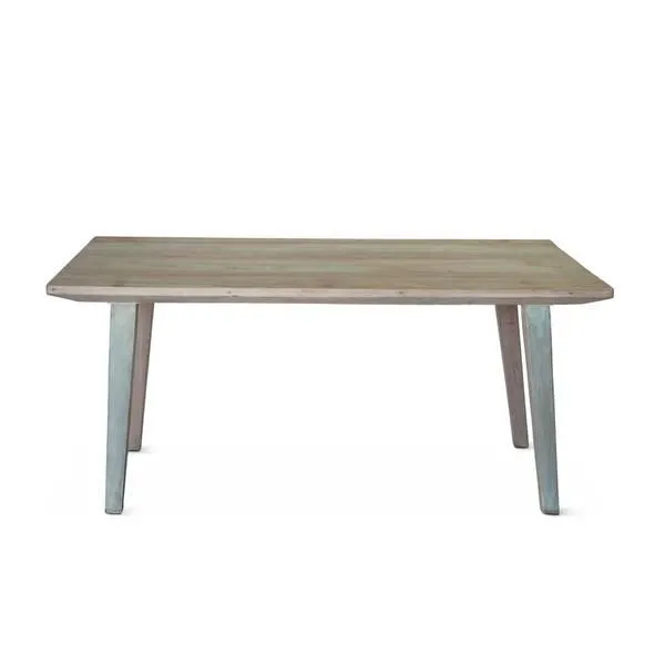Product Image 1 for Cordoba 66 Inch Vintage Reclaimed Teak Dining Table from World Interiors