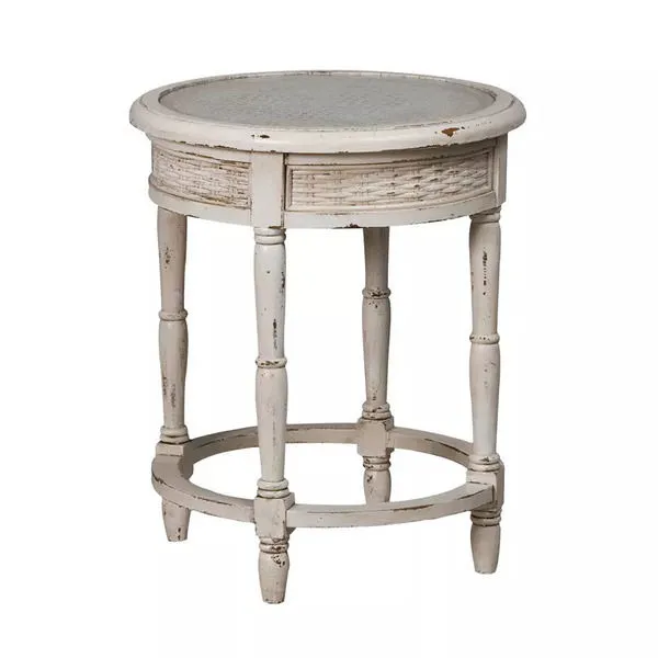 Product Image 1 for Round Side Table W/Caning from Elk Home