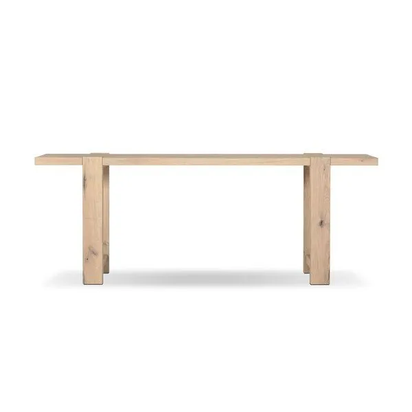 Product Image 1 for Matei Bleached Oak Console Table from Four Hands